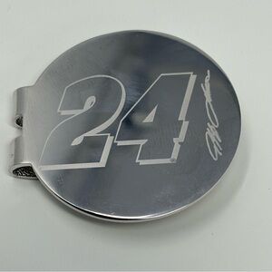 NASCAR Jeff Gordon #24 Etched Signature And Number Money Clip 1.75” HGL,LLC